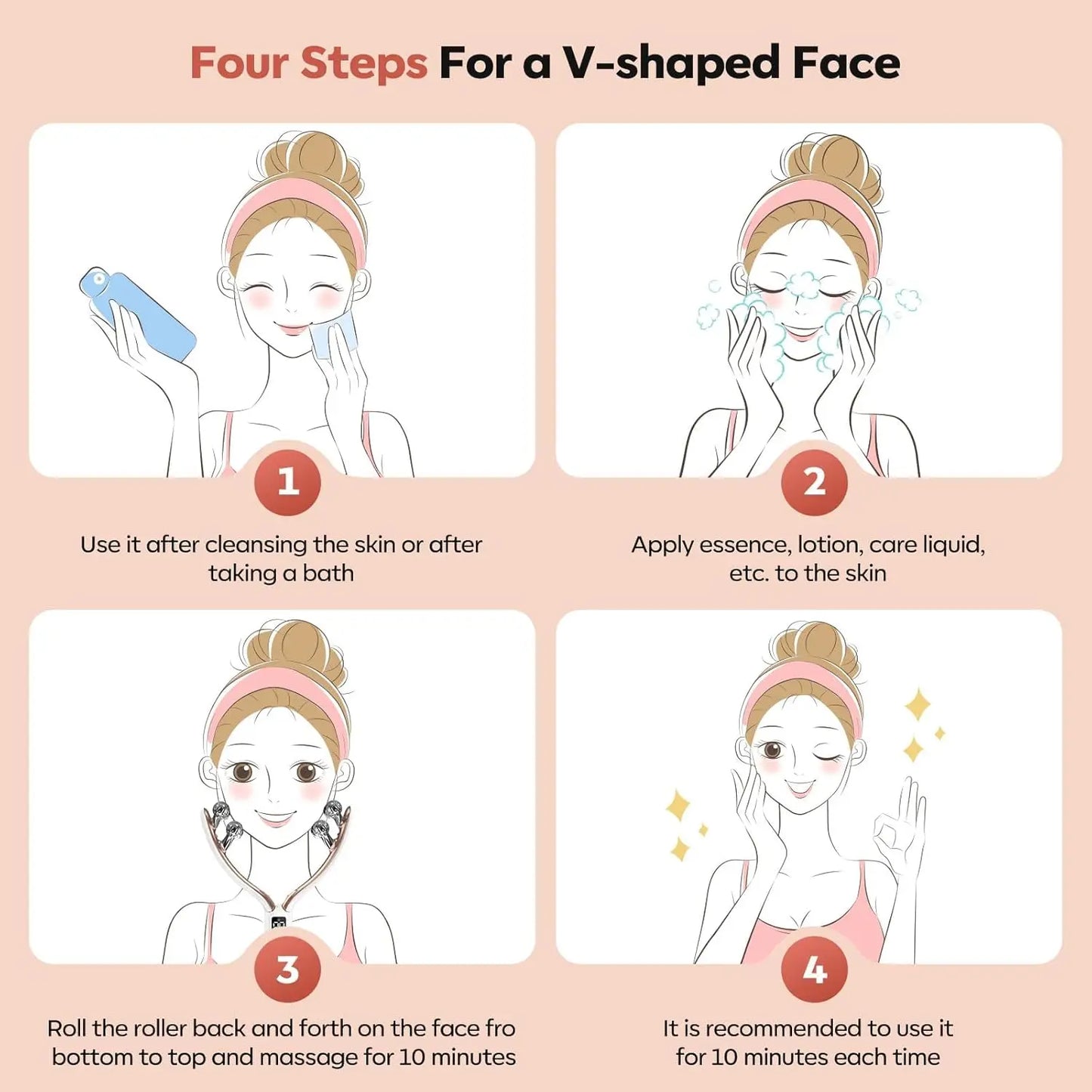 Beauty Havenᵀᴹ V‑Shape Lifting Roller