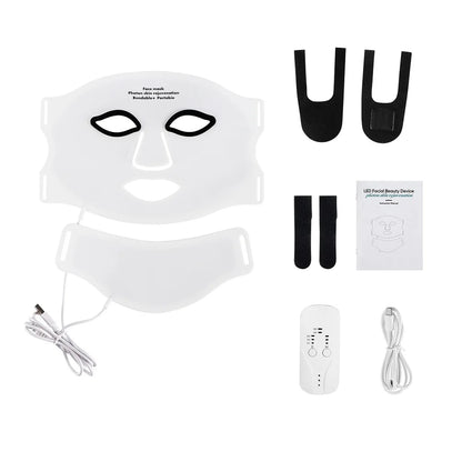 Beauty Havenᵀᴹ Silicone LED Mask Face With Neck