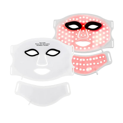 Beauty Havenᵀᴹ Silicone LED Mask Face With Neck