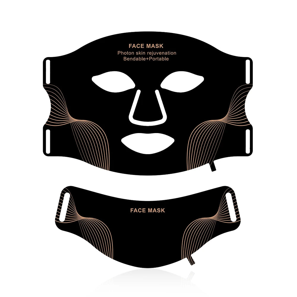 Beauty Havenᵀᴹ Silicone LED Mask Face With Neck