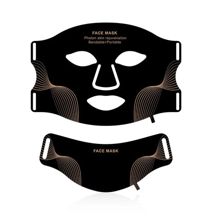 Beauty Havenᵀᴹ Silicone LED Mask Face With Neck